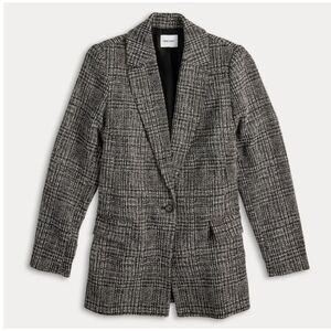 Women's Nine West Single-Button Longline Blazer Size: XS